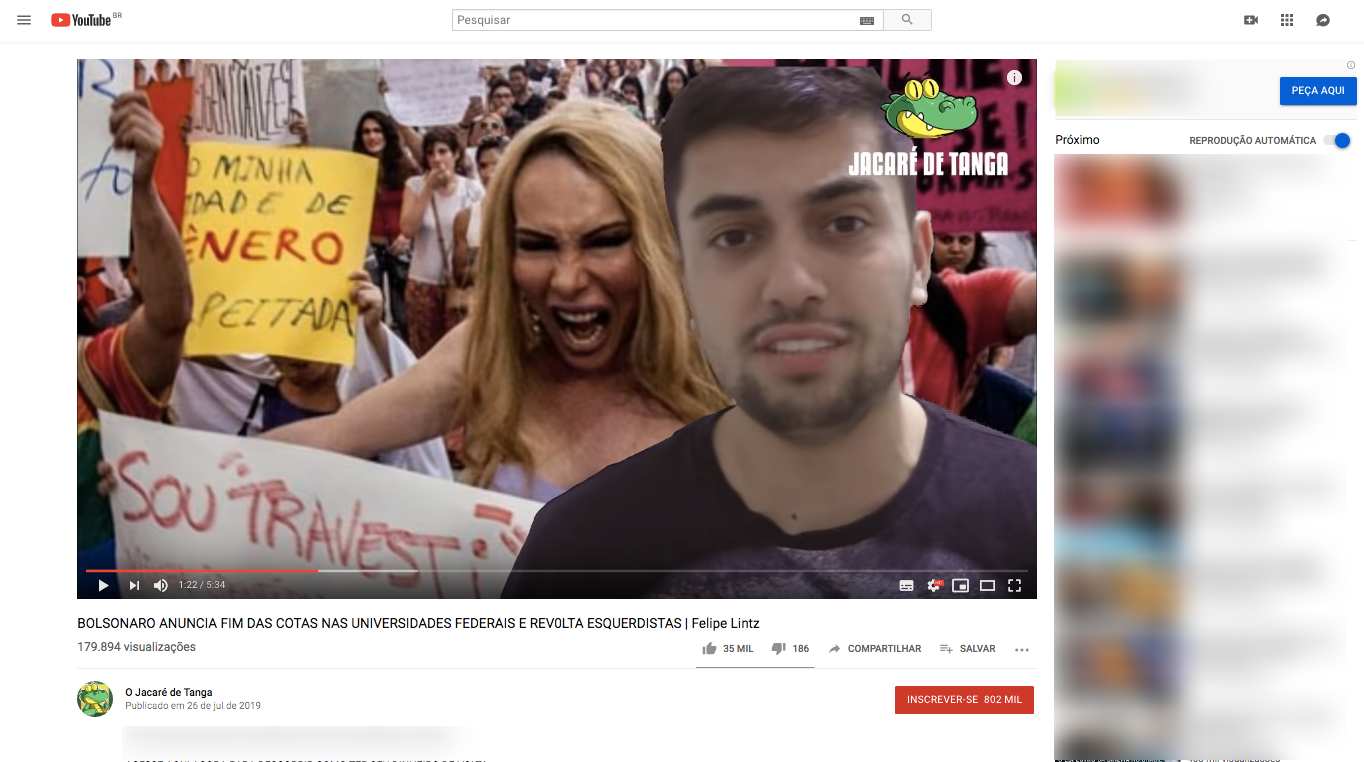 Image accompanying BOLSONARO ANUNCIA FIM DAS COTAS NAS UNIVERSIDADES FEDERAIS E REV0LTA ESQUERDISTAS
