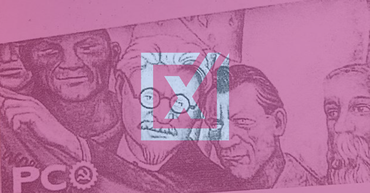 Image accompanying Universidade Federal de Santa Catarina (UFSC) terá curso preparatório para a revolução socialista no dia 30/11. Olha o símbolo do PCO lá abaixo. Você, cidadão b