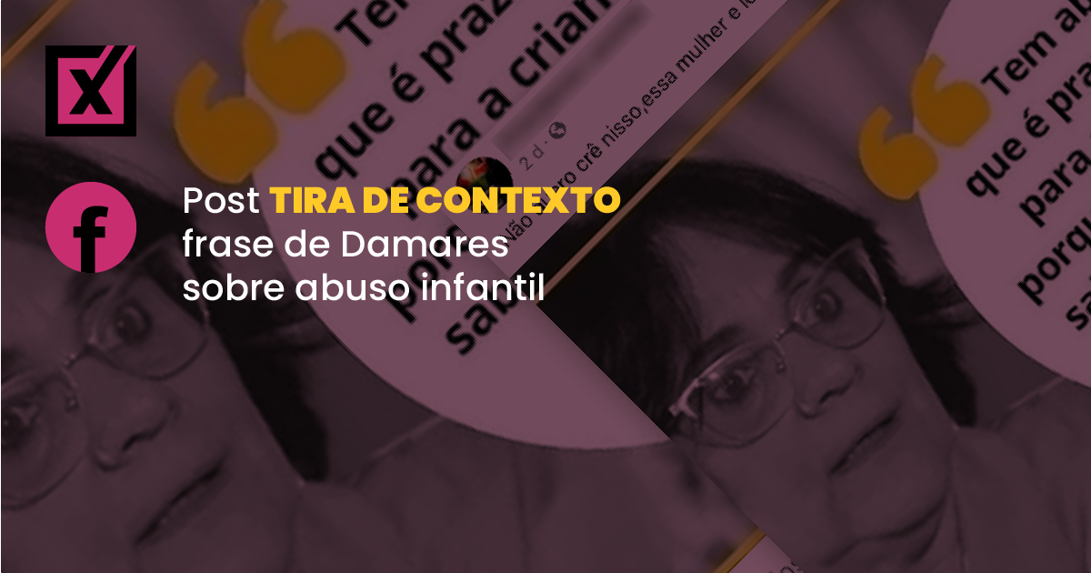 Image accompanying Ministra Damares Alves afirma que "tem abuso que é prazeroso para a criança, porque o pedófilo sabe como tocar, onde tocar"
