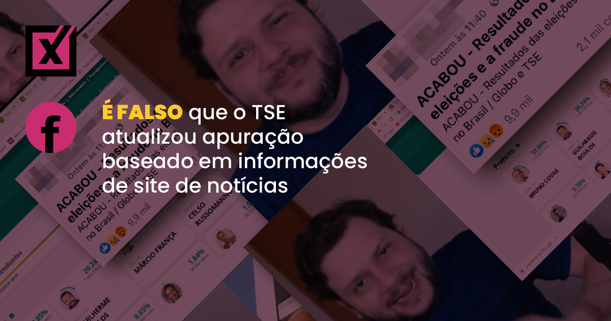 Image accompanying Vídeo diz que TSE atualizou apuração dos votos da eleição conforme o G1