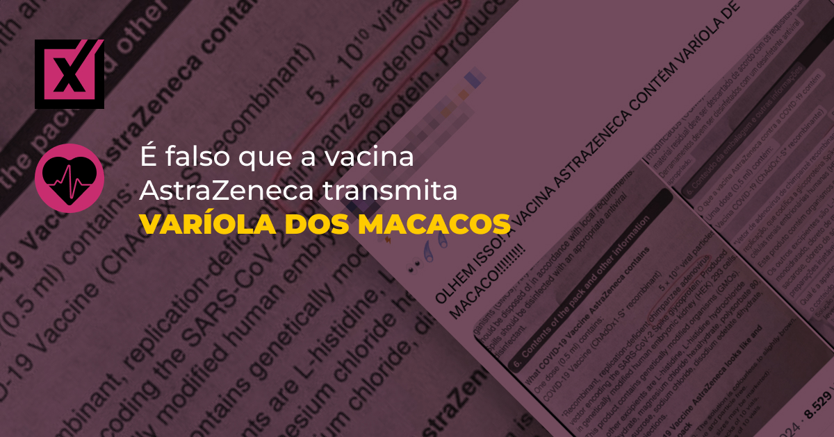 Image accompanying Vacina AstraZeneca contra covid tem varíola dos macacos